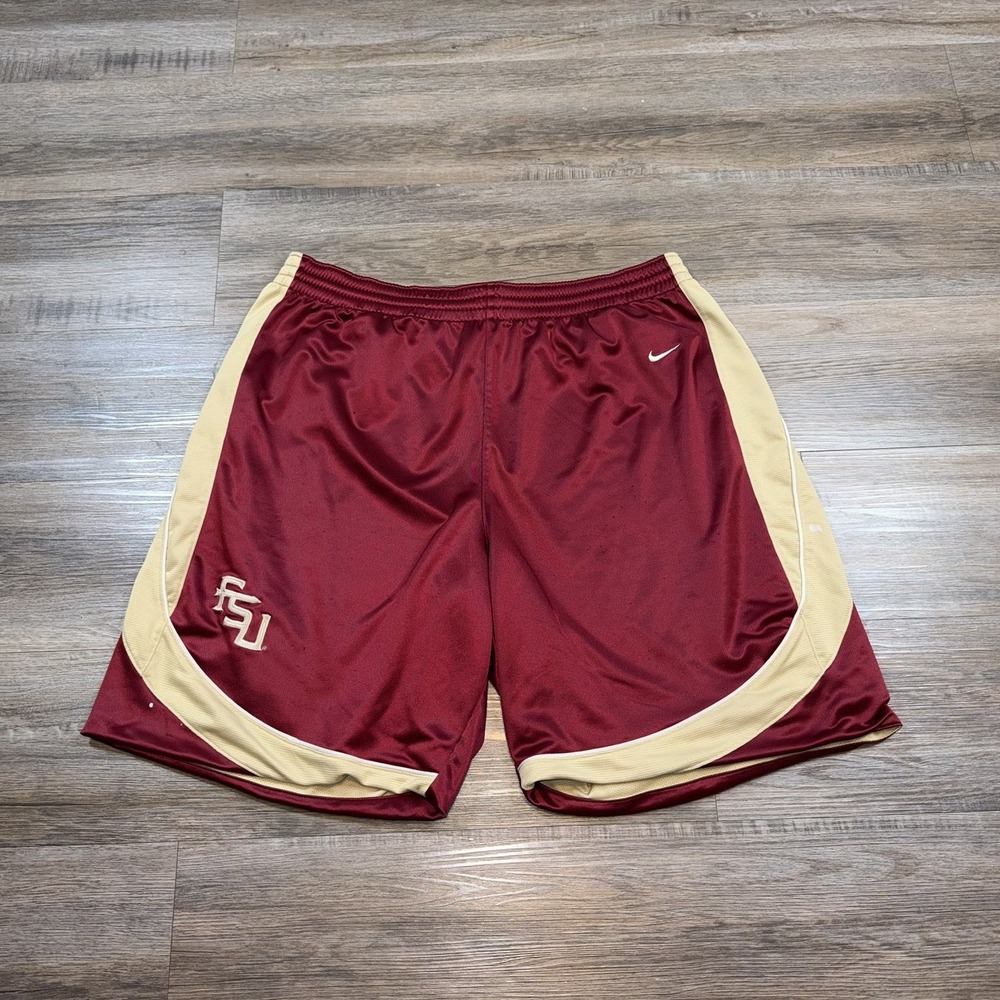 VTG Nike Florida State Seminoles Shorts Mens Extra Large Basketball NCAA 90's